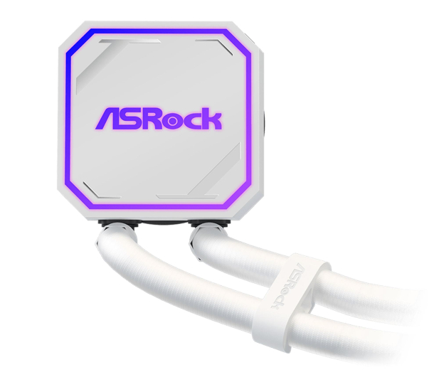 ASRock Pro White 240 ARGB 2x120mm - 1502296 - zdjęcie 5
